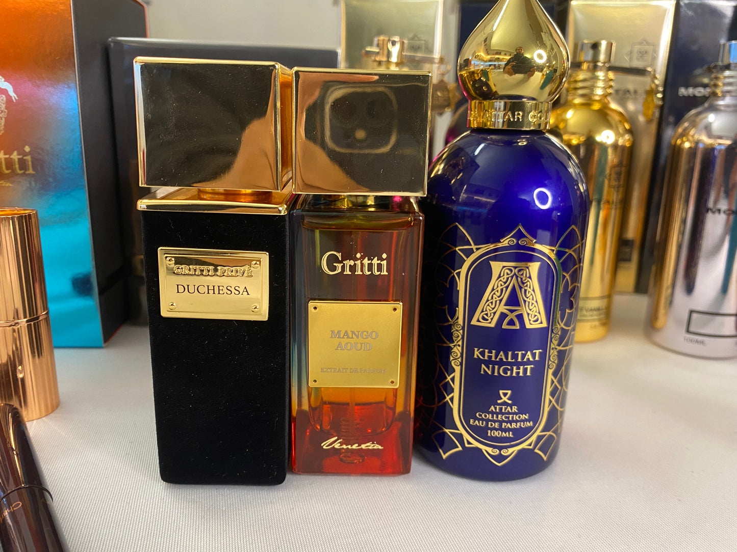 3er Parfümprobenset Gritti Duchessa , Gritti Mango Oud, Khaltat Night (5ML)